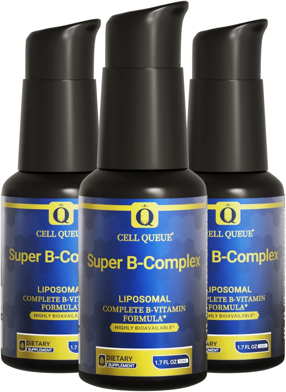 Cellqueue Methyl B Complex Liquid Drops - Liposomal B12, Folate, B6 with Methylated B Vitamins, TMG & Milk Thistle - görsel 10