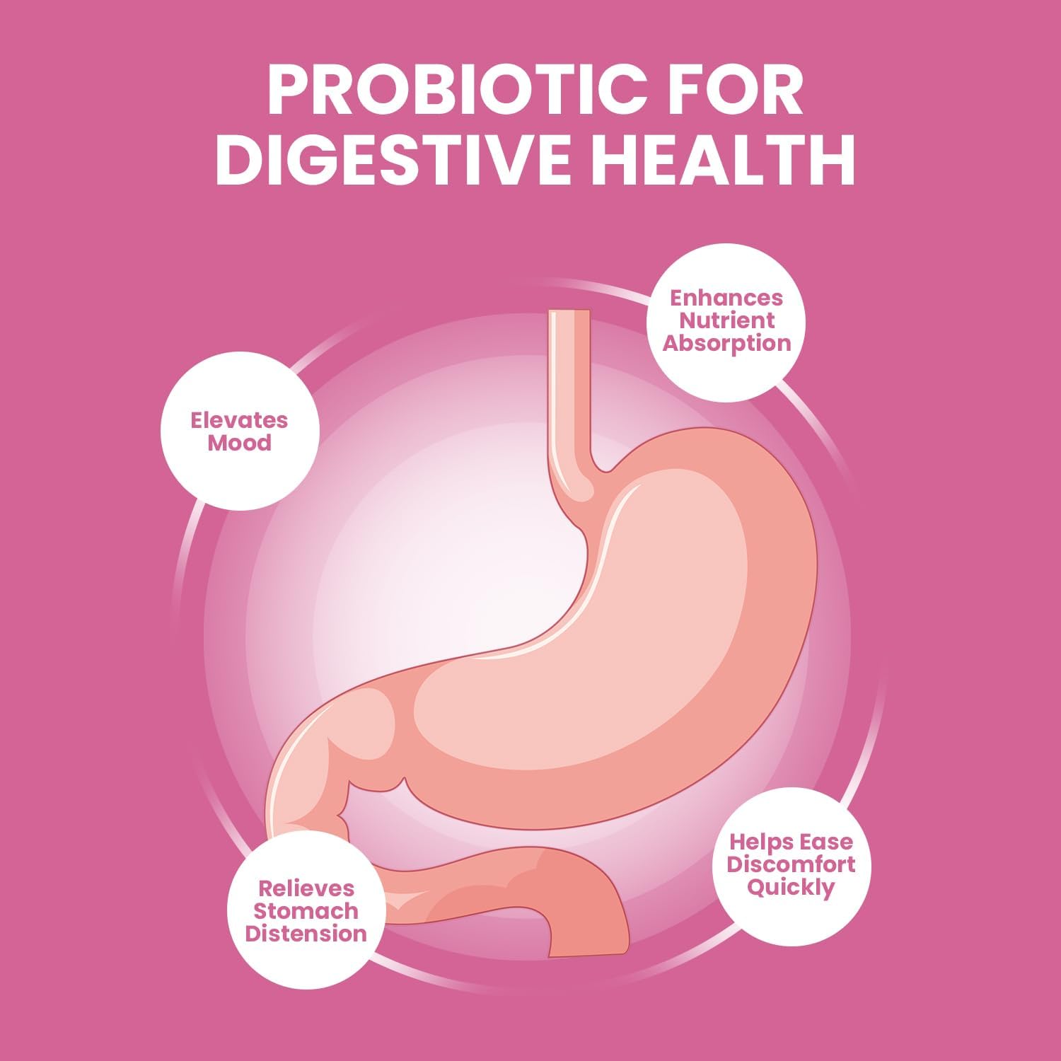 FemiPro Food Supplement – Probiotic for Urinary and Bladder Health, 5 Bottles (300 Capsules) - görsel 4
