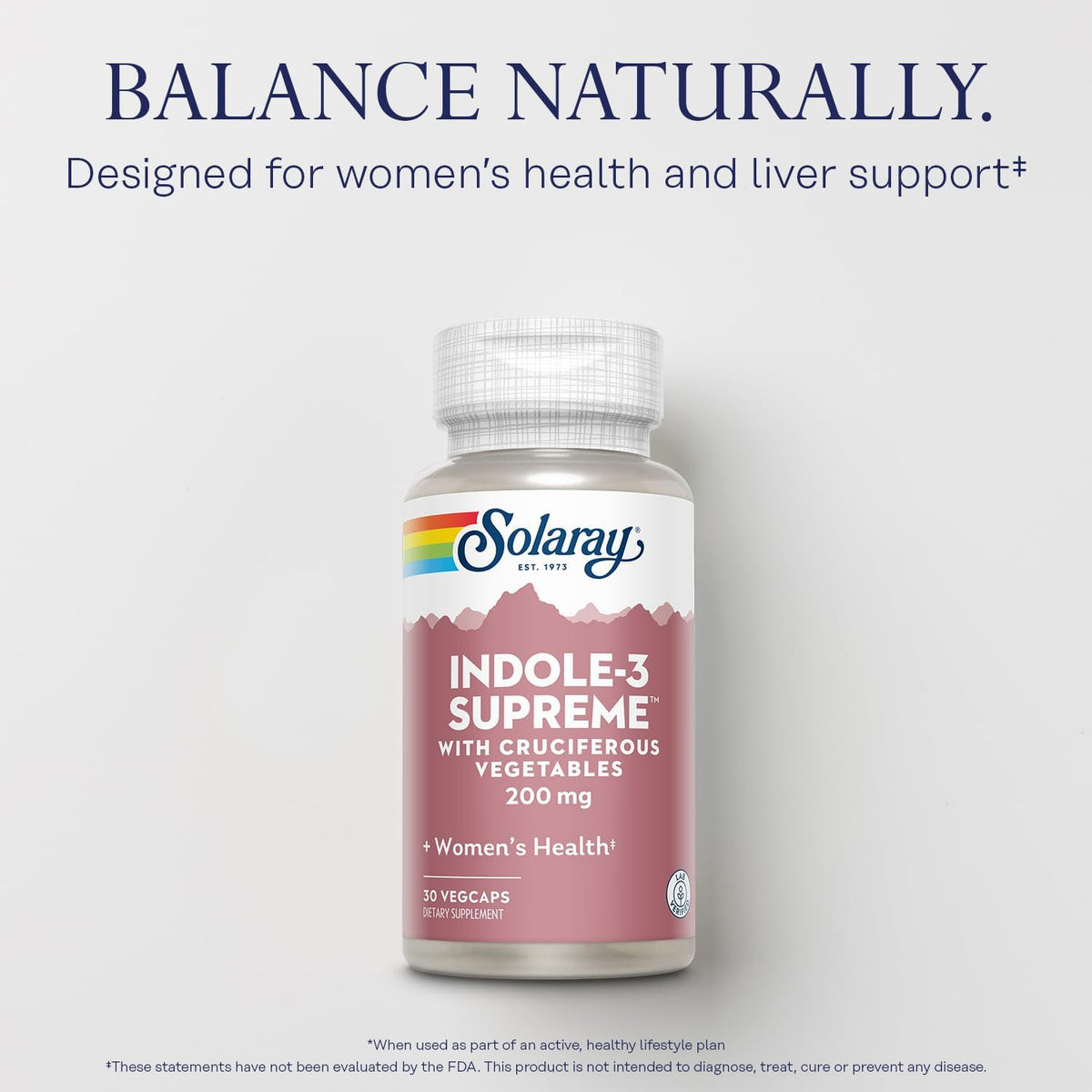 SOLARAY Indole-3 Supreme with Cruciferous Vegetables - görsel 3