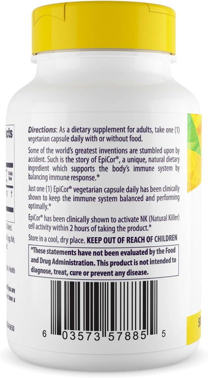 Healthy Origins EpiCor 500 mg, 60 Veggie Capsules