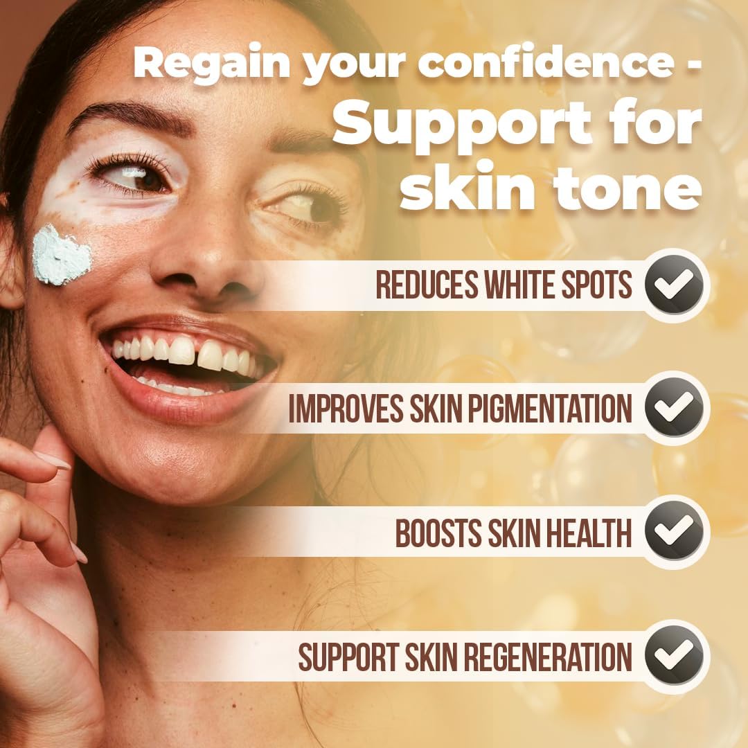 Dermawonder Vitiligo Capsules – Skin Pigmentation Support (60 Capsules) - görsel 2