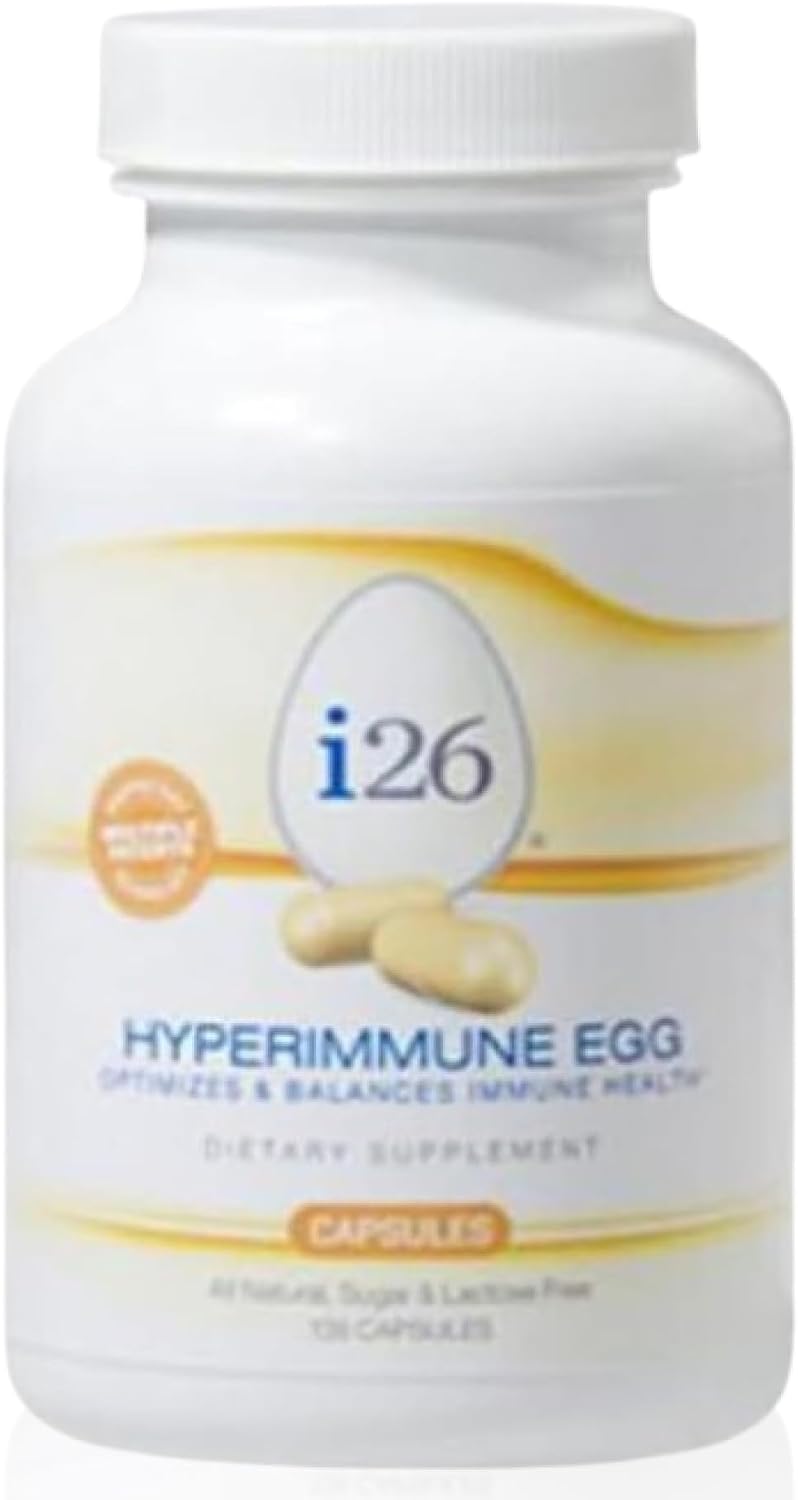 Youngevity i26® Hyperimmune Egg Capsules – Immune and Digestive Support – 135 Capsules - görsel 1