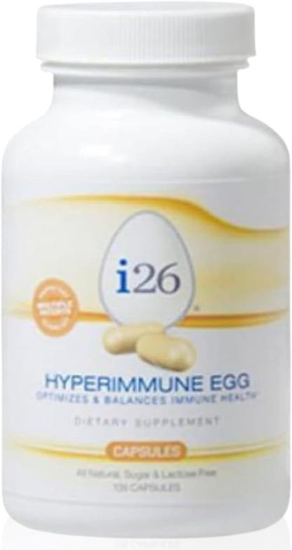 Youngevity i26® Hyperimmune Egg Capsules – Immune and Digestive Support – 135 Capsules