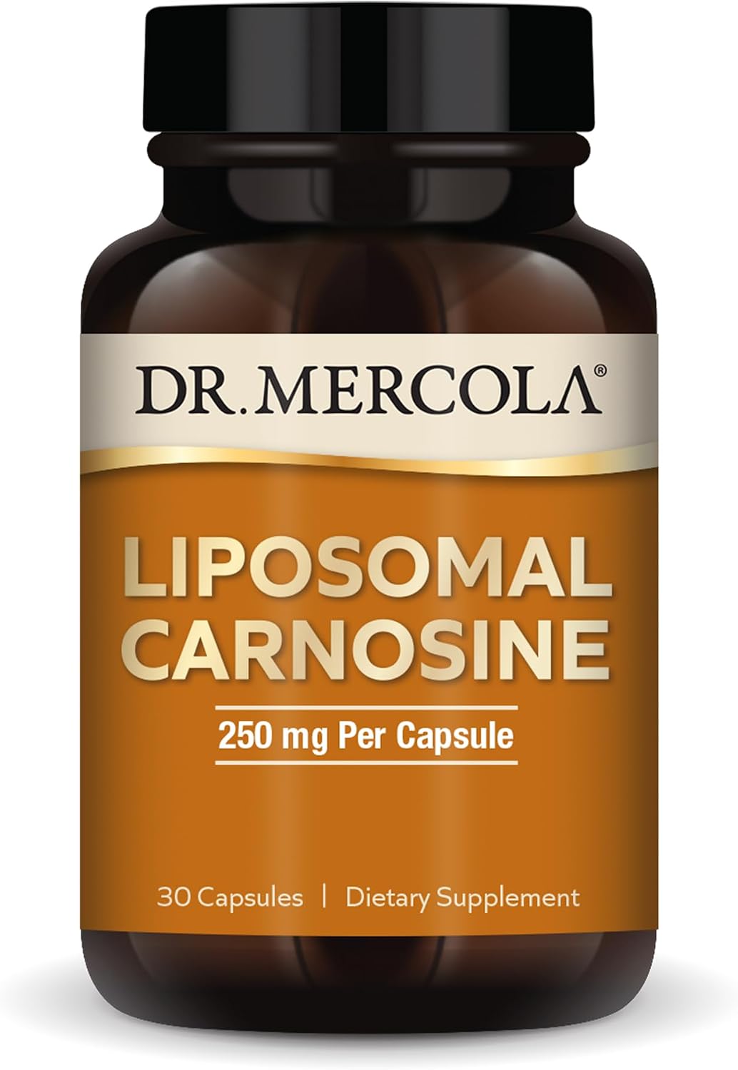 Dr. Mercola Liposomal Carnosine – 250 mg, 30 Capsules - görsel 1