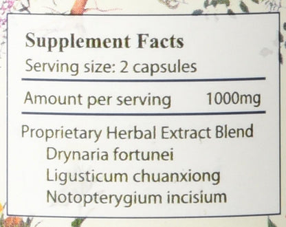 Chi's Enterprise Myosteo 120 Capsules