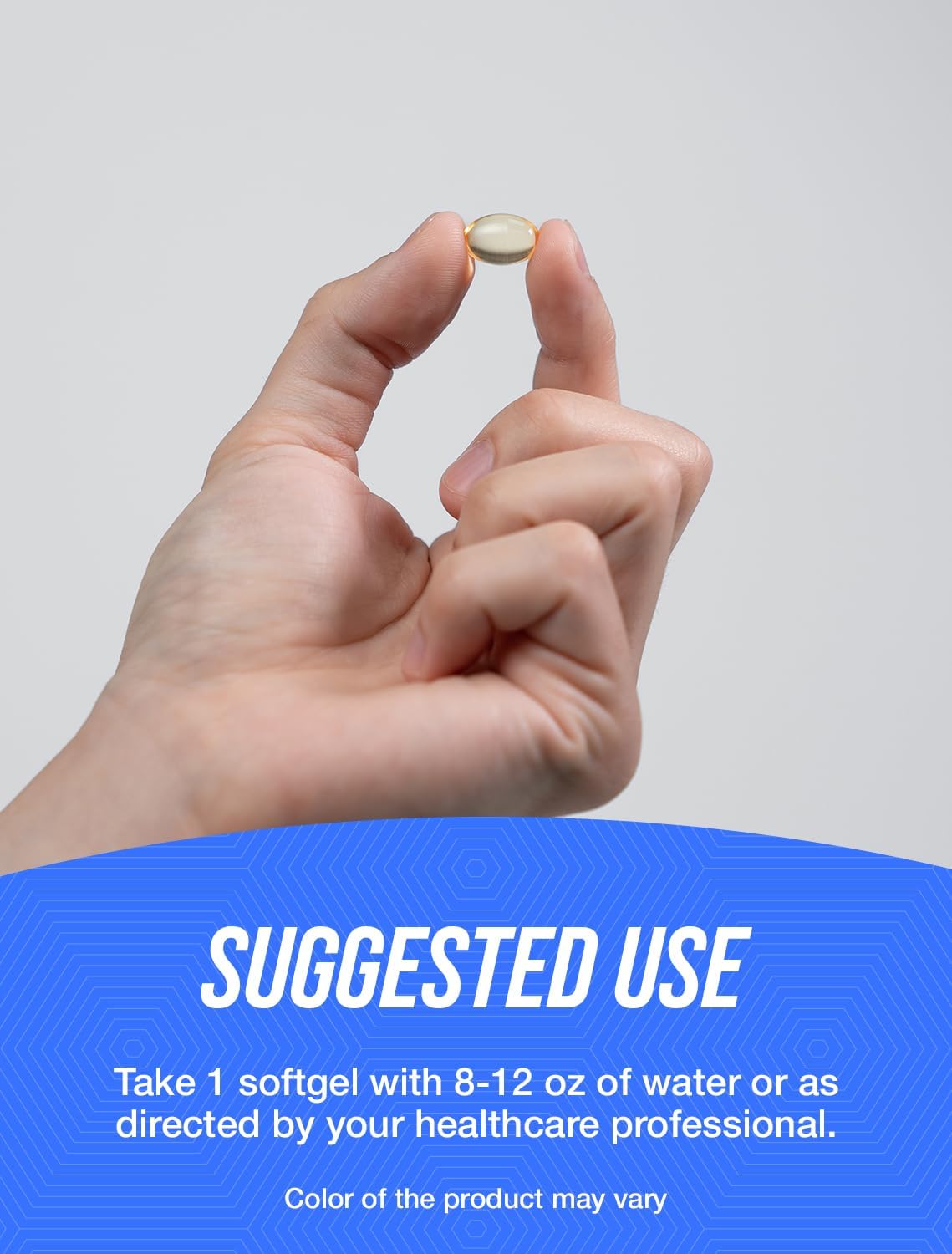 BulkSupplements.com Vitamin D3 5000IU Softgels - Cholecalciferol, D3 Supplement, Vitamin D 5000 IU - 1 Vitamin D3 Soft gel capsule (125mcg of Vitamin D) per Serving, 500 Count (Pack of 1) - görsel 4