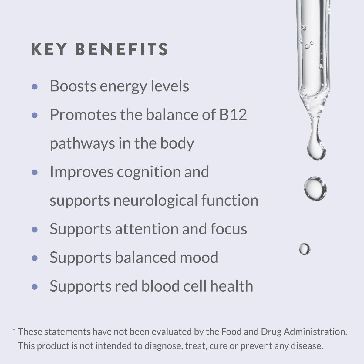 Holistic Health Hydroxy B12 MegaDrops™ 28ml - görsel 6