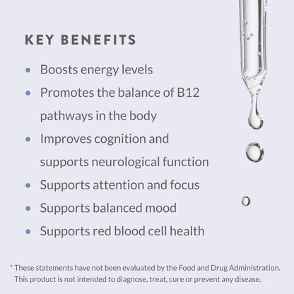Holistic Health Hydroxy B12 MegaDrops™ 28ml