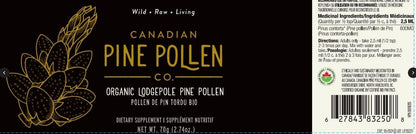 Wild Pine Pollen – LODGEPOLE 70 g