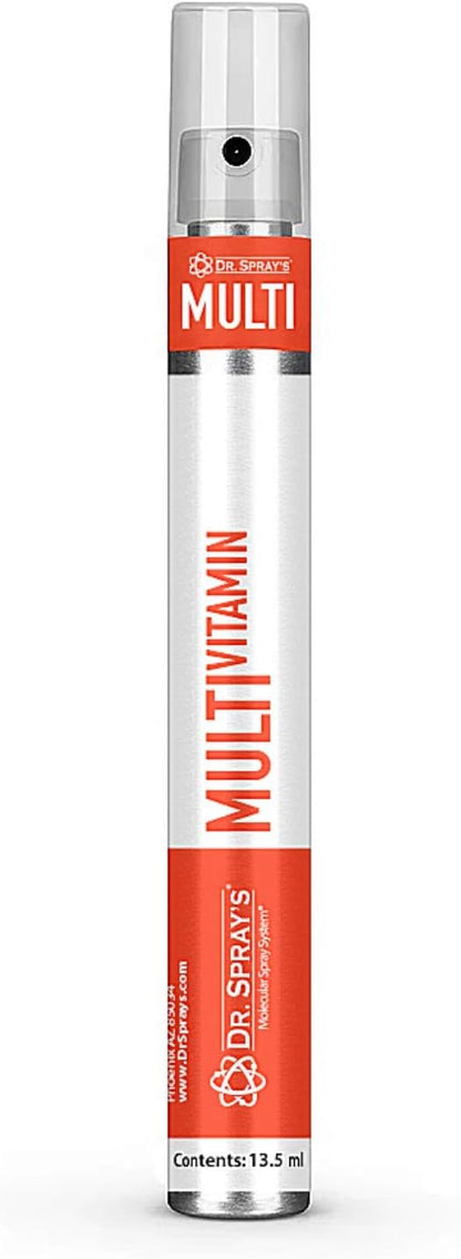 Dr. Spray's Multivitamin (30-Day Supply) - Great Tasting, Fast-Acting, Vegetarian, Non-GMO, with 100% DV Vitamin B12 and D3