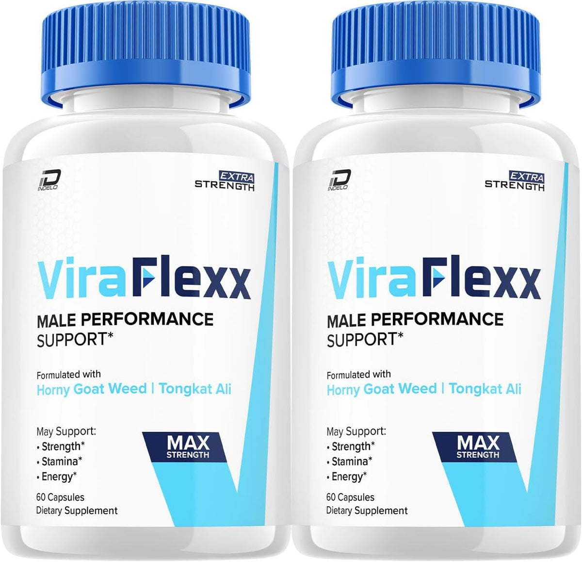 ViraFlexx Capsules (2 Pack) – Men's Wellness Support Supplement – All-Natural Energy & Performance Formula - görsel 1