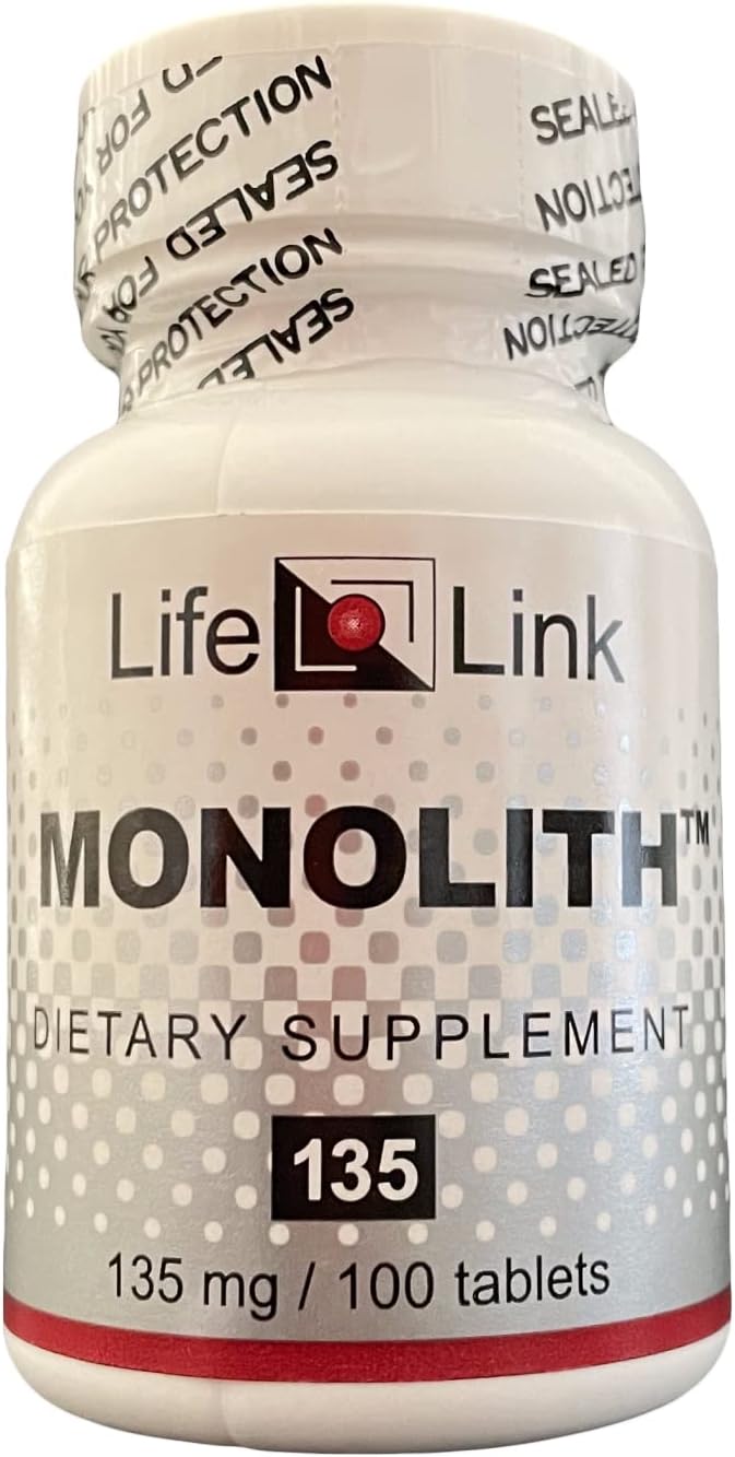 LifeLink Monolith - Lithium Orotate 135 mg, 100 Tablets - görsel 1