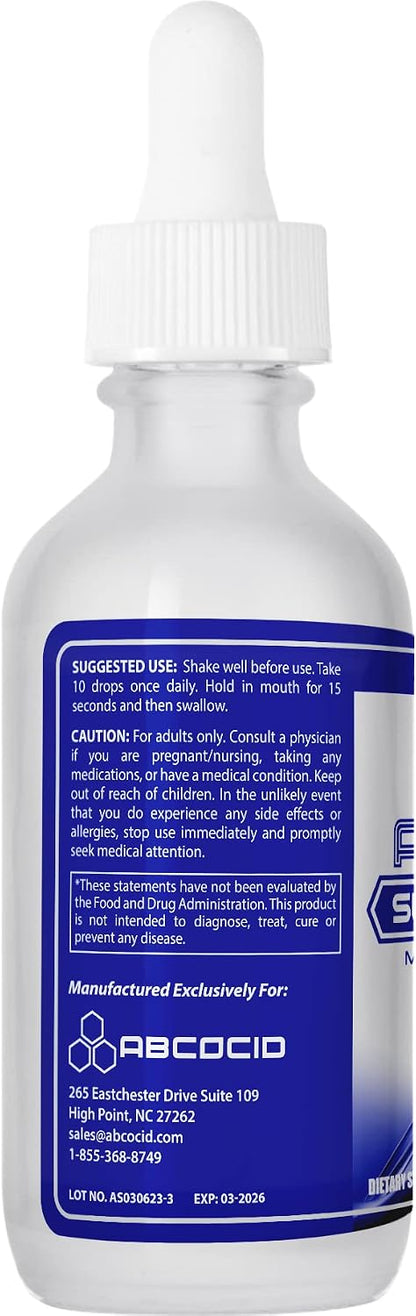 ABCOCID Activated and Stabilised Sulforaphane - 490 mg Liquid Supplement - 120 ml (240 Servings)