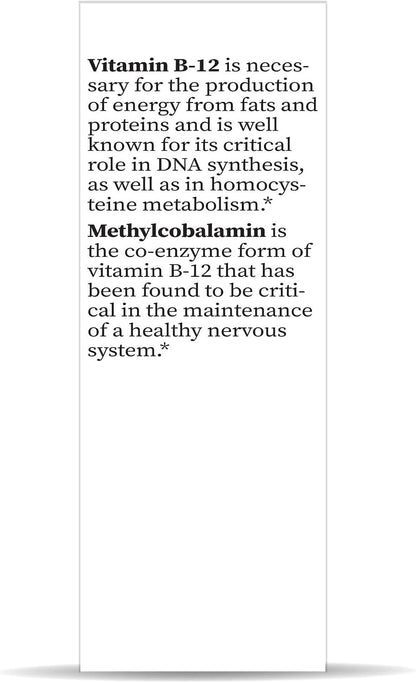 Nature's Answer B12 Methyl Liquid Spray – 30 ml