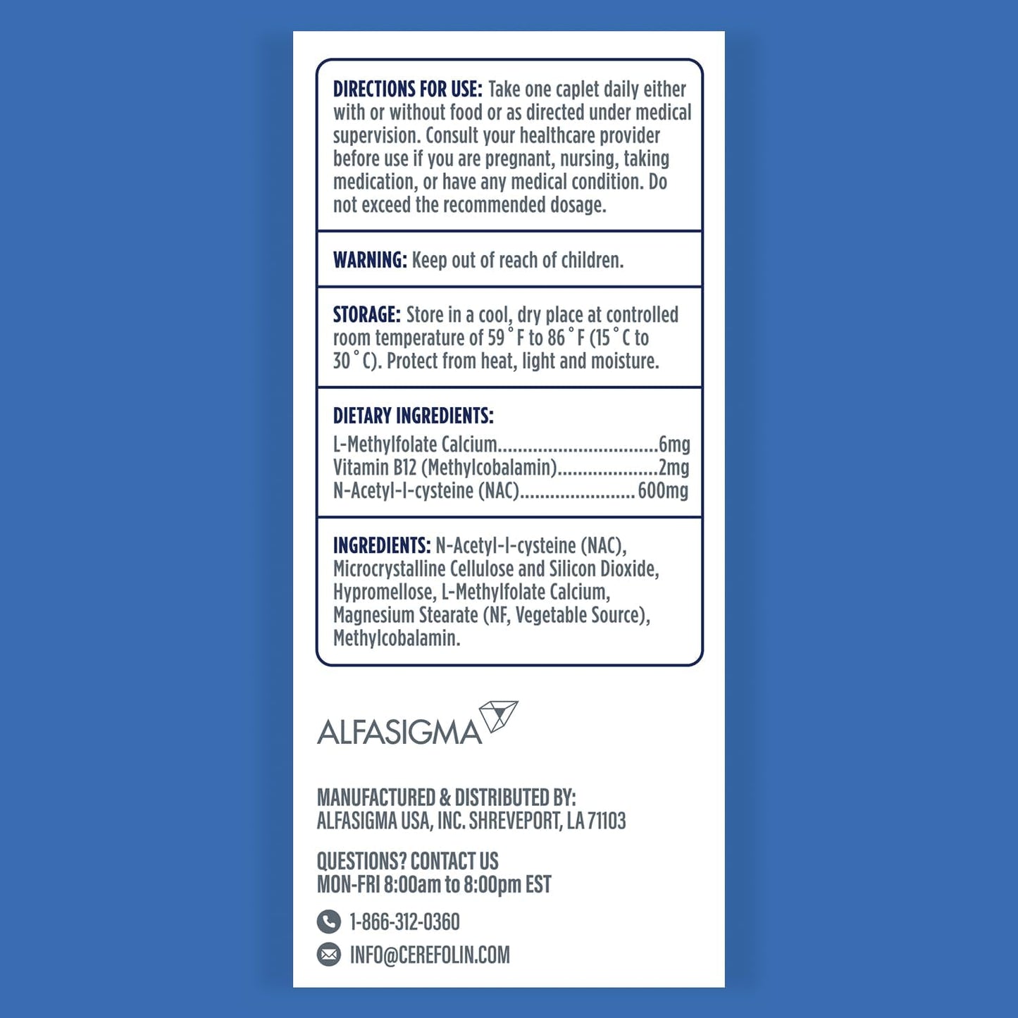 Cerefolin Brain Wellness – Targeted Nutrition for Cognitive Support (30 Capsules) - görsel 2