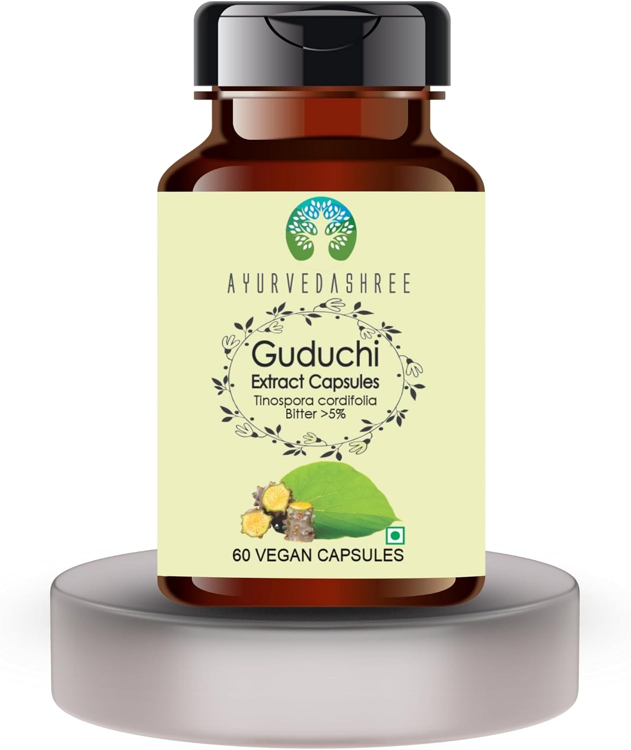 Guduchi Extract 500mg - 60 Vegetarian Capsules - görsel 2