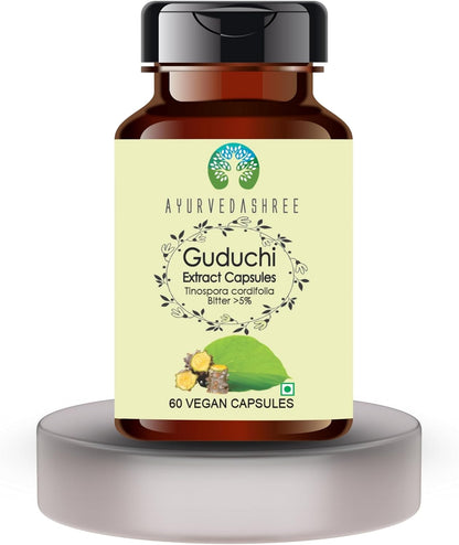 Guduchi Extract 500mg - 60 Vegetarian Capsules
