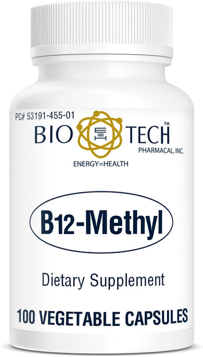Vitamin B12 Methylcobalamin - 100 Capsules