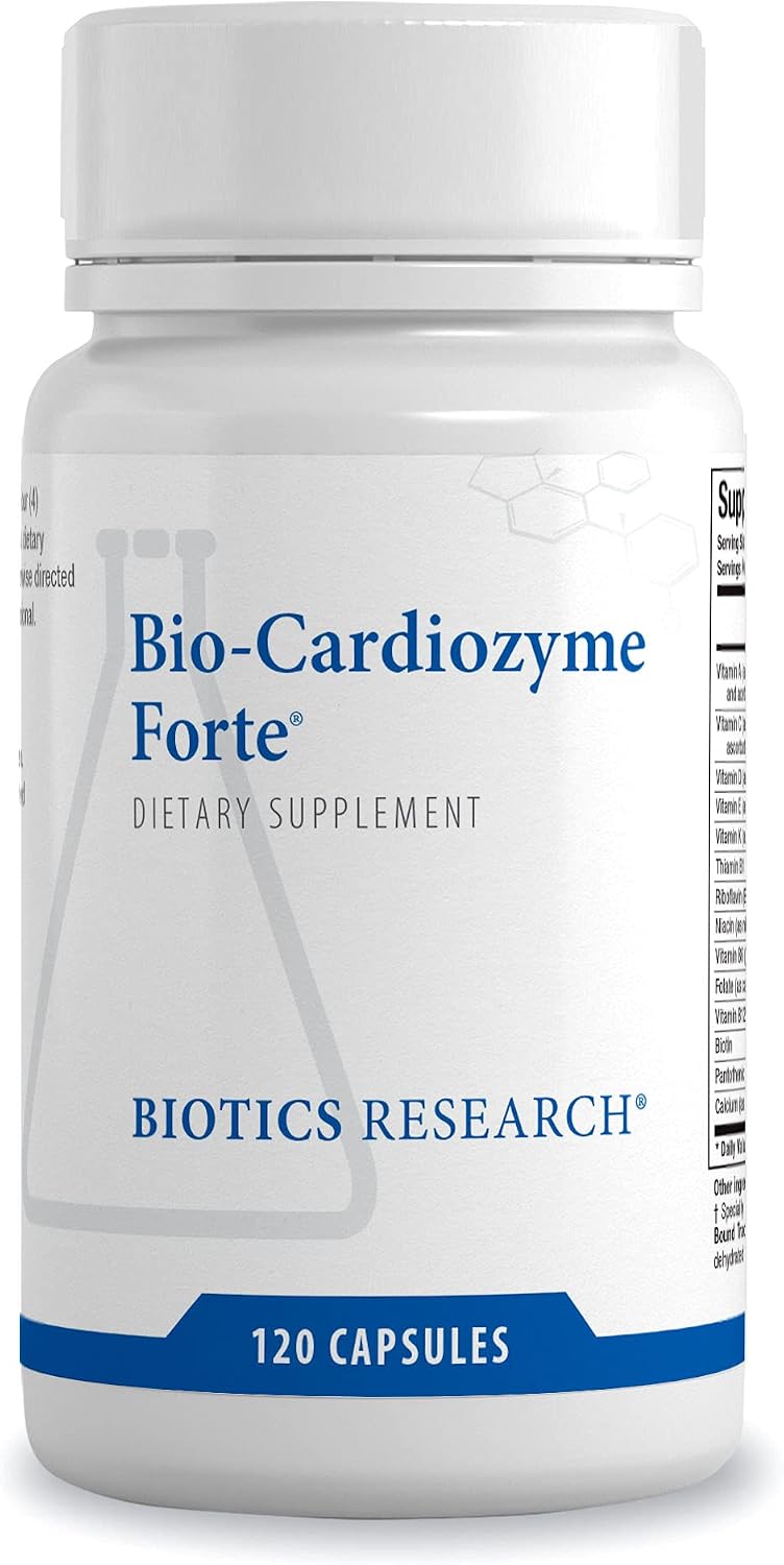 BIOTICS RESEARCH Bio Cardiozyme Forte – Heart Health Multivitamin, 120 Capsules - görsel 1