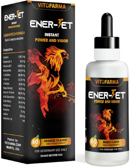 Ener-Jet Energy Booster for Roosters Natural Multivitamin – Liquid 60 ml