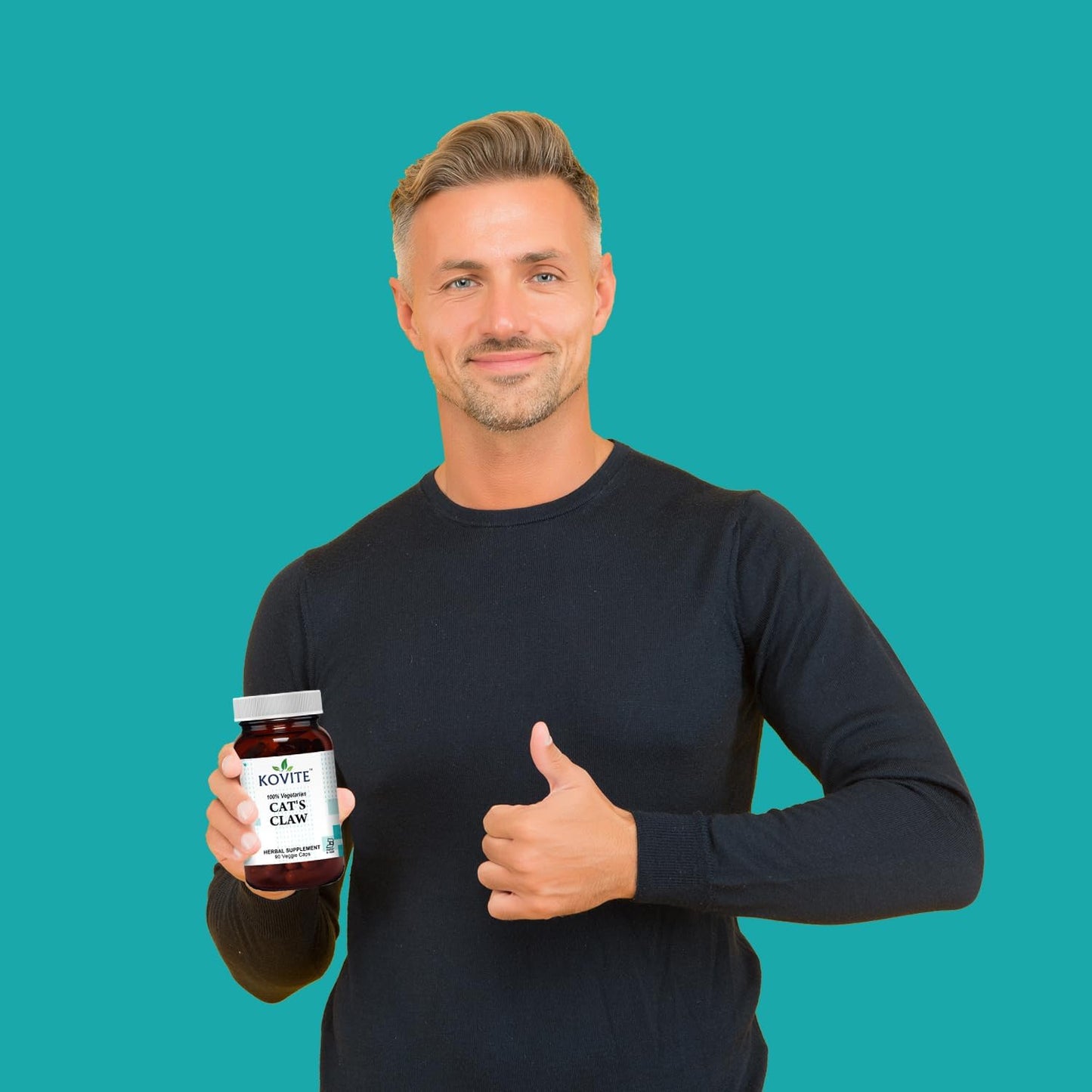 Cat's Claw Herbal Supplement Kosher Capsules - 500mg Peruvian Uncaria Tomentosa - görsel 2