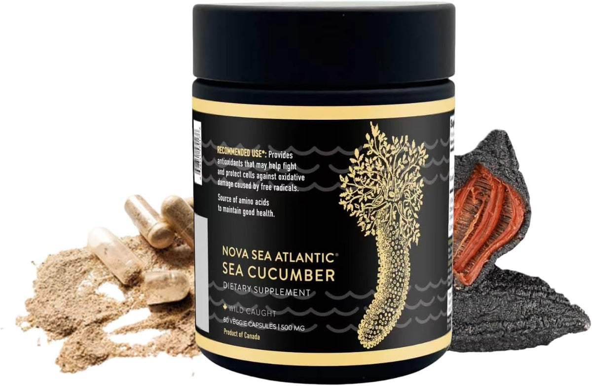 Nova Sea Atlantic Sea Cucumber Supplement – Wild Caught, 60 Capsules - görsel 1
