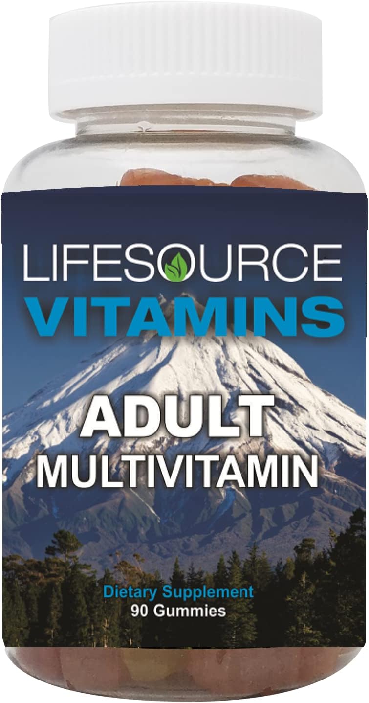 LifeSource Vitamins Adult Multivitamin Gummies - 90 Gummies (45-Day Supply) - görsel 1