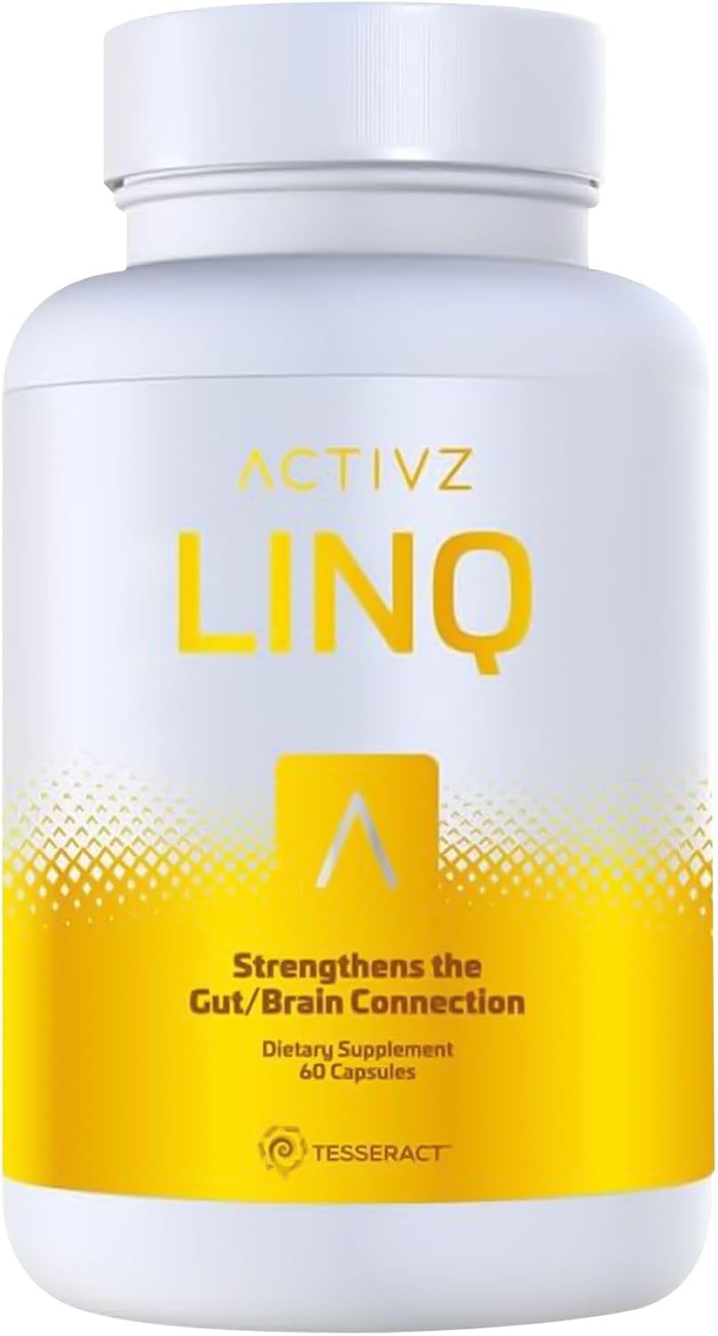 ACTIVZ LINQ - Advanced Epigenetic Formula for Brain Function, Gut Health, Skin Radiance and Immune Support - 60 Capsules - görsel 1