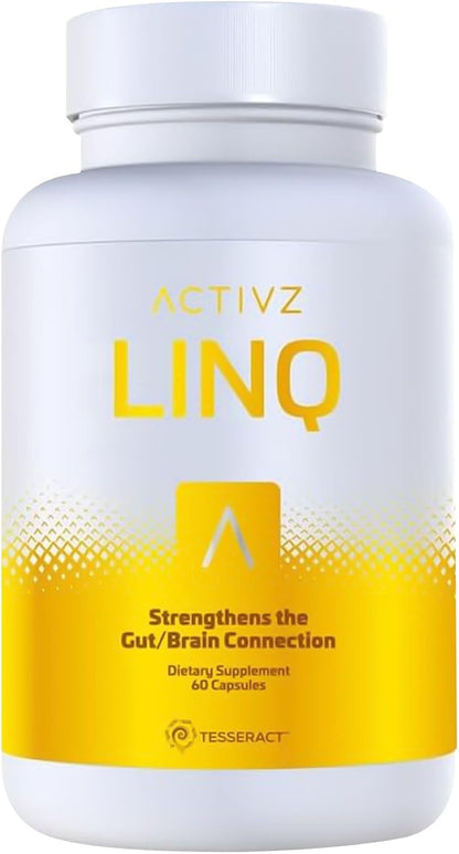 ACTIVZ LINQ - Advanced Epigenetic Formula for Brain Function, Gut Health, Skin Radiance and Immune Support - 60 Capsules