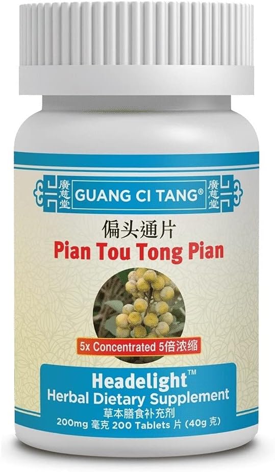 Pian Tou Tong Wan -K64- Guang Ci Tang Serial Chinese Herbs - görsel 1