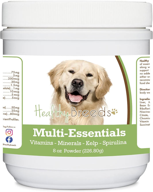 Healthy Breeds Golden Retriever Multi-Essentials Powder for Dogs, 8 oz (227 g)