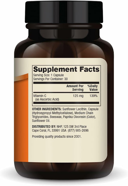Dr. Mercola Liposomal Vitamin C for Kids - 125 mg - 30 Capsules