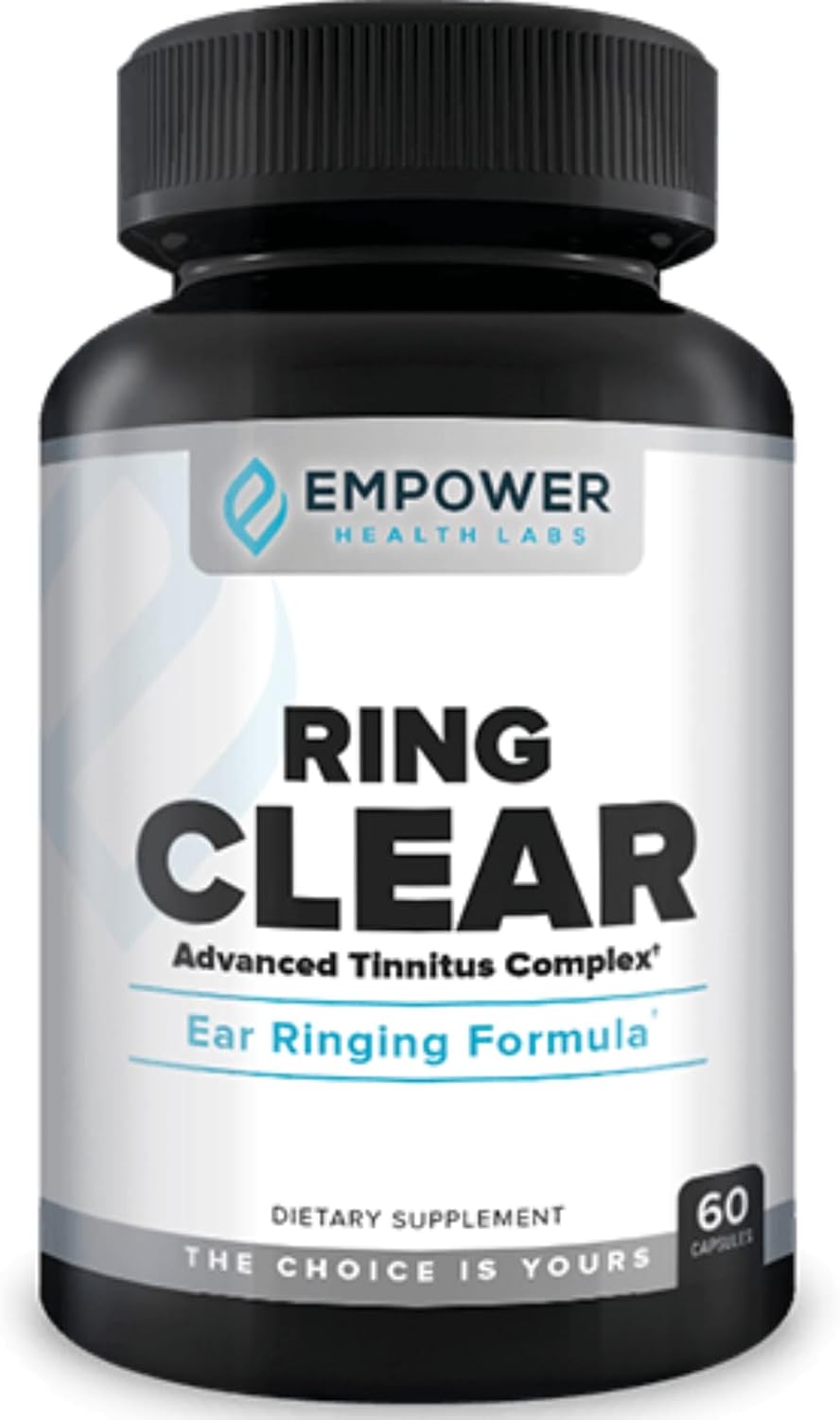 Ring Clear All-Natural Ear Buzz Relief Formula - 30-Day Supply - görsel 1
