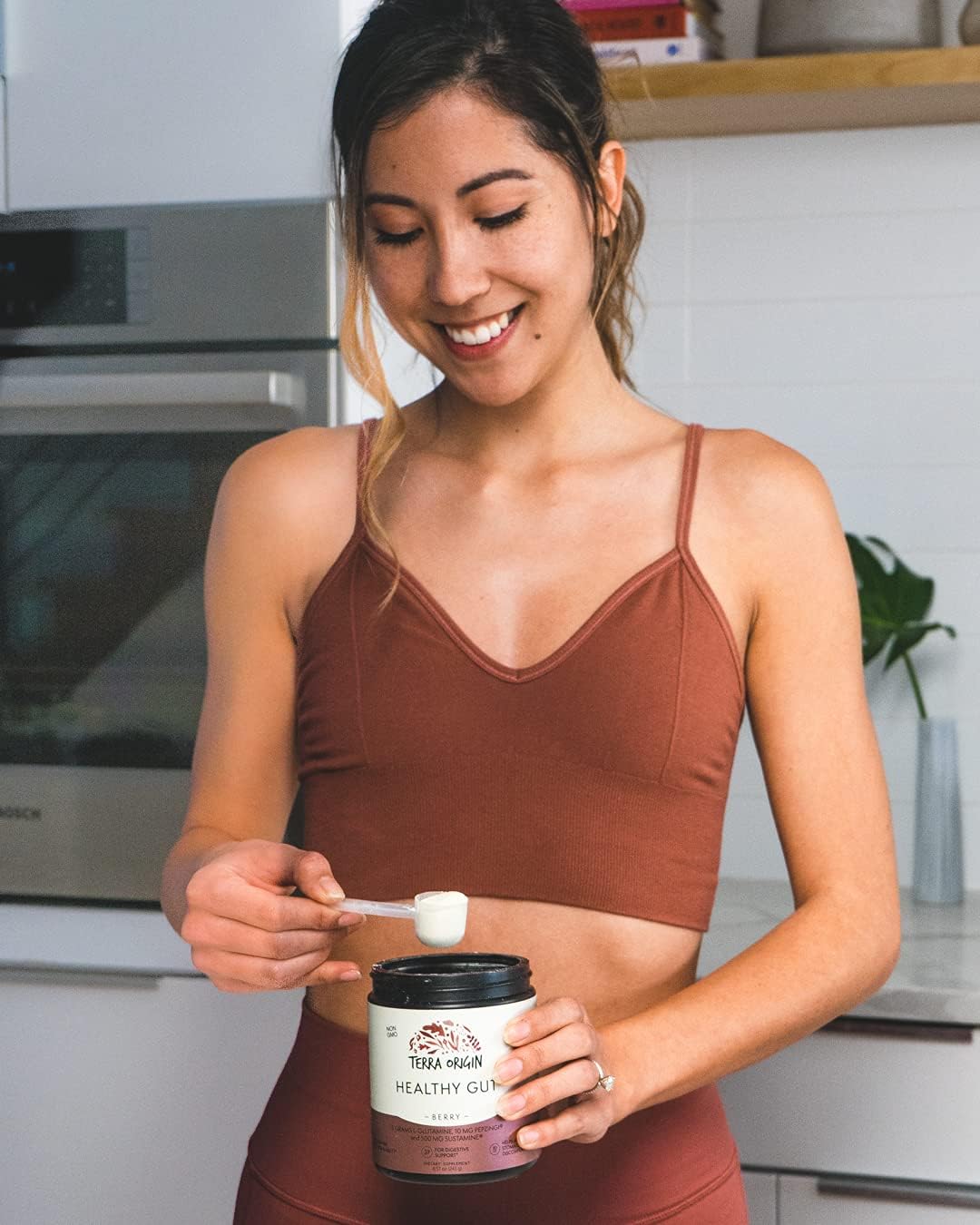 TERRA ORIGIN Healthy Gut Powder - Berry Flavour, 30 Servings - görsel 4