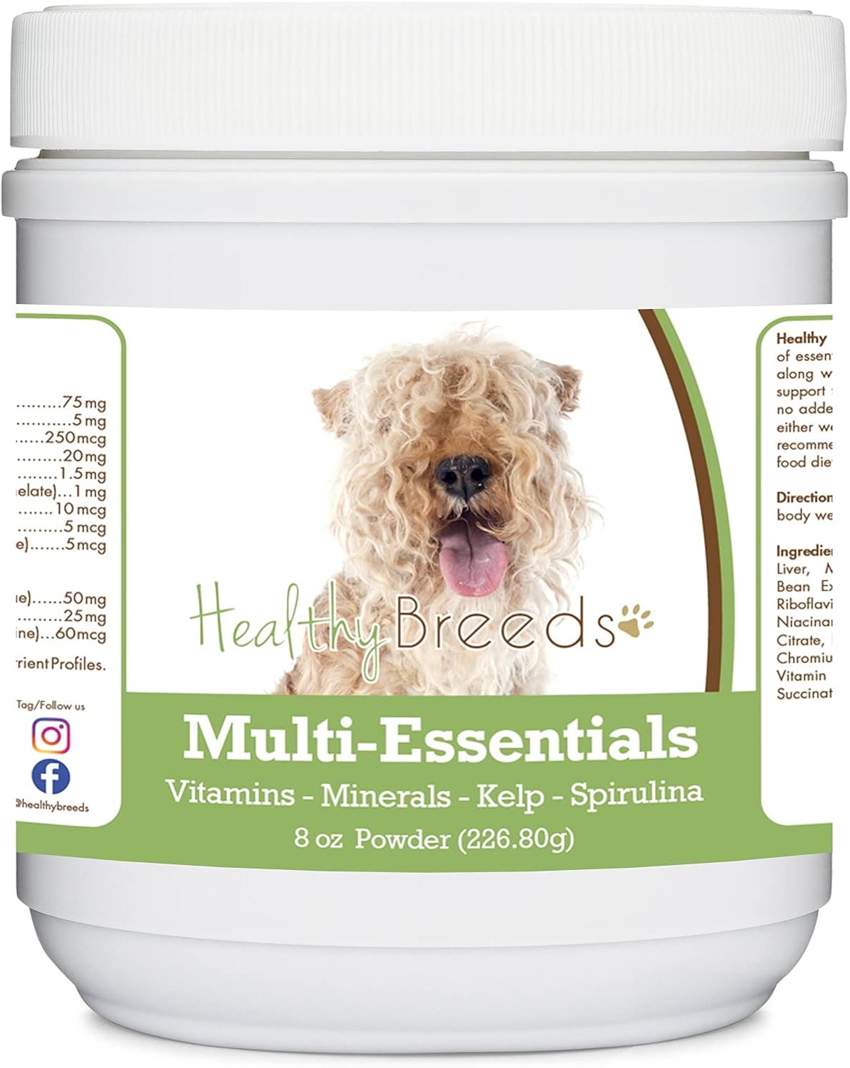 Healthy Breeds Lakeland Terrier Multi-Essentials Powder for Dogs - 227 g - görsel 1