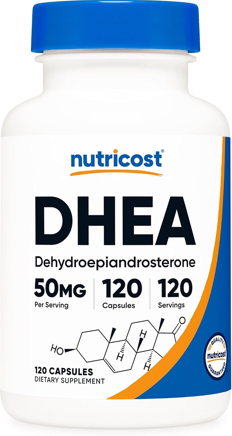 Nutricost DHEA 50 mg, 120 Capsules - görsel 1
