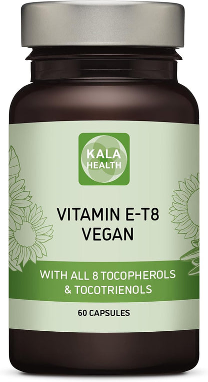 Procapsin Unique Vegan Formula with All 8 Tocopherols and Tocotrienols Vitamin E – Contains no PAHs, Heavy Metals, Contaminants or Preservatives – Certified Sustainable – Hair, Scars and Skin (180)