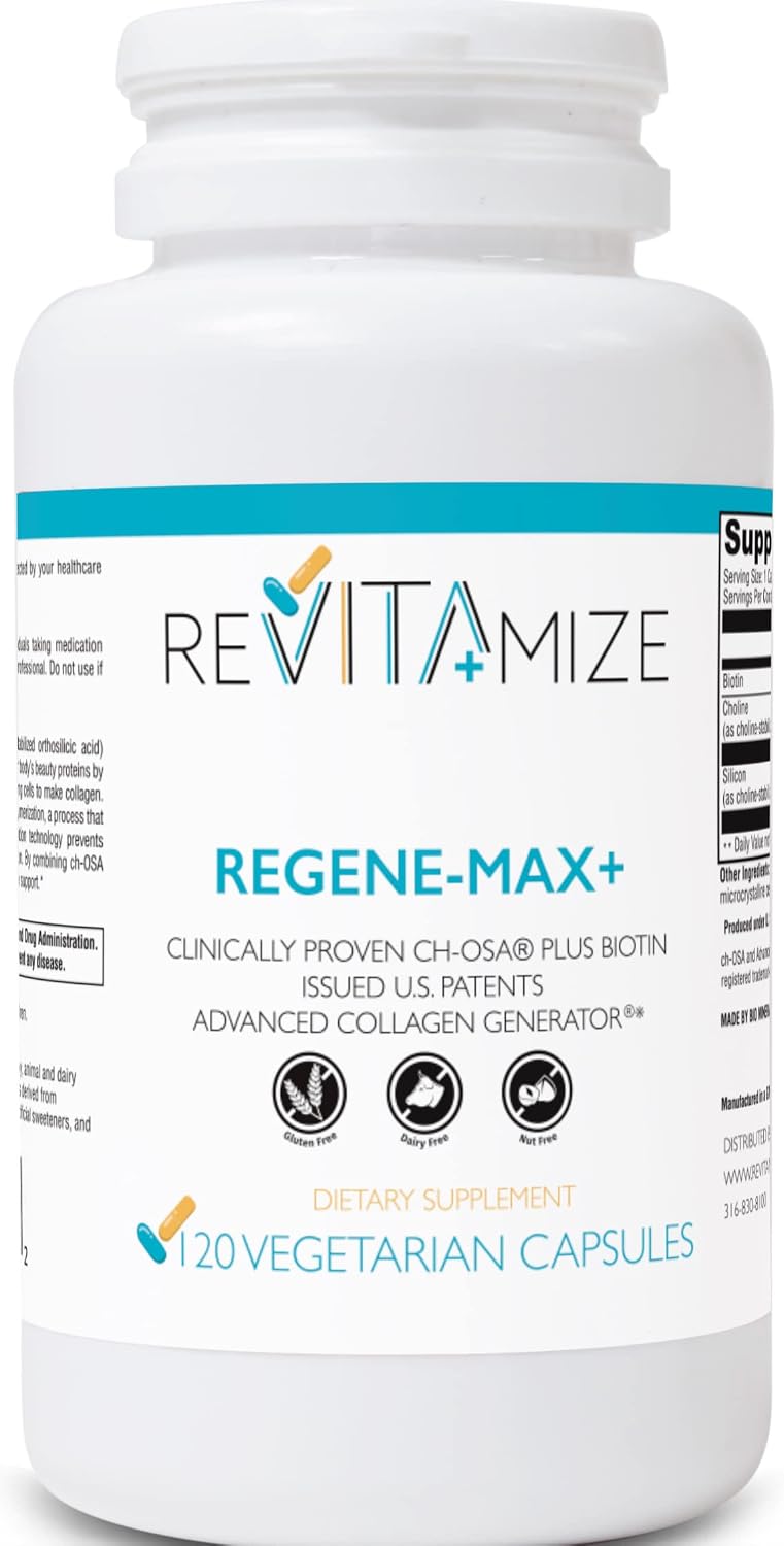 Regene-MAX+ Plus Biotin - Hair, Skin and Nails Supplement - görsel 1