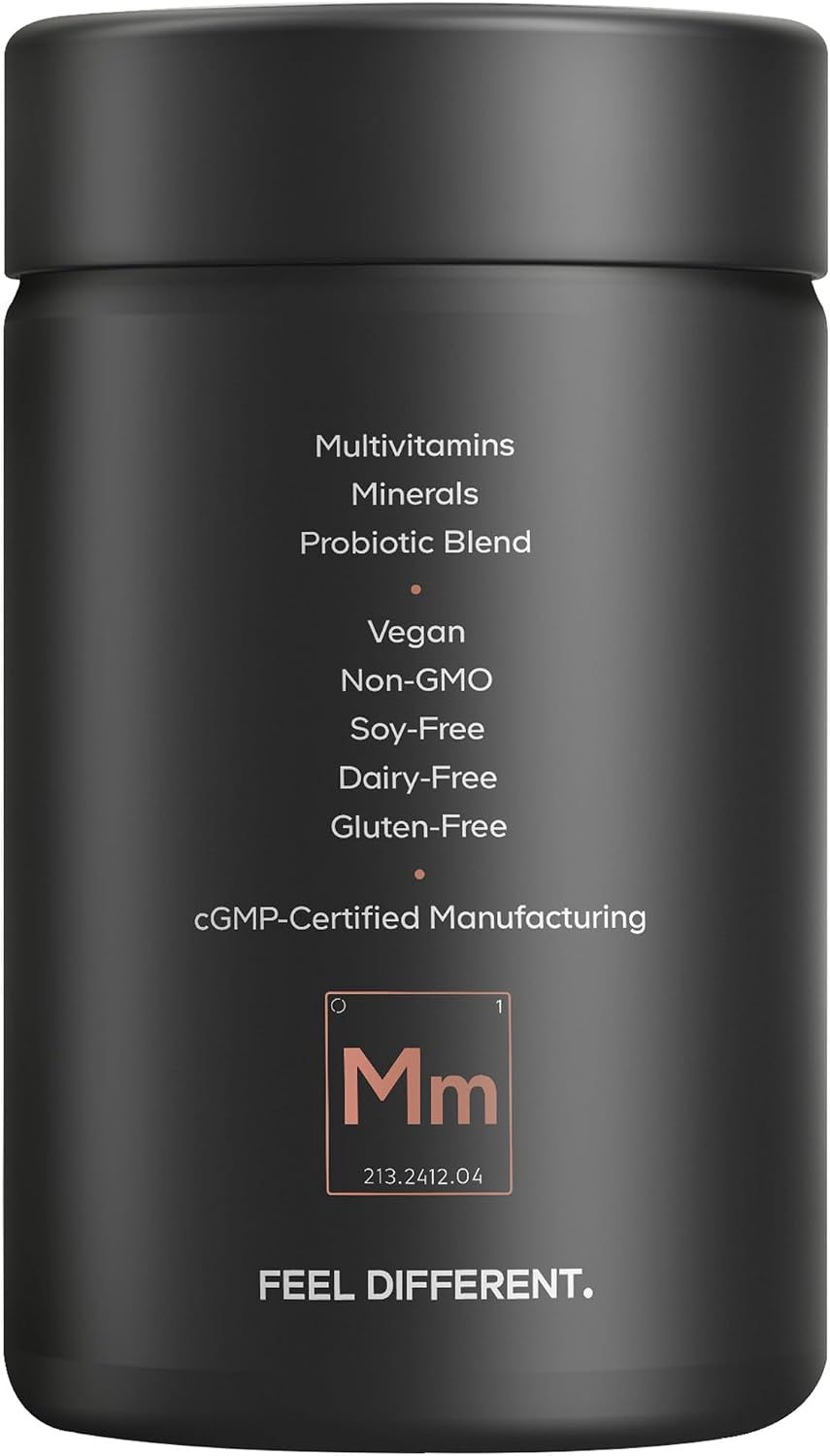 Codeage Men's Multivitamin - Daily Vitamins with Probiotics, 30 Capsules - görsel 9