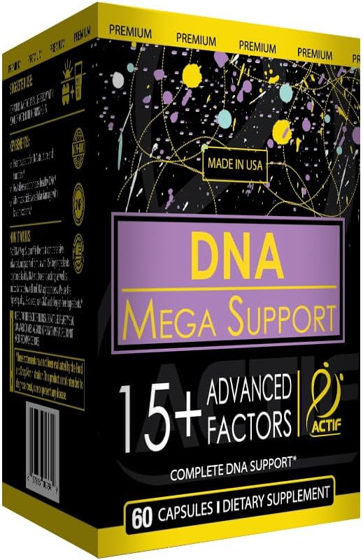ACTIF DNA Mega Support with 15+ Advanced Factors, 60 Capsules - görsel 4