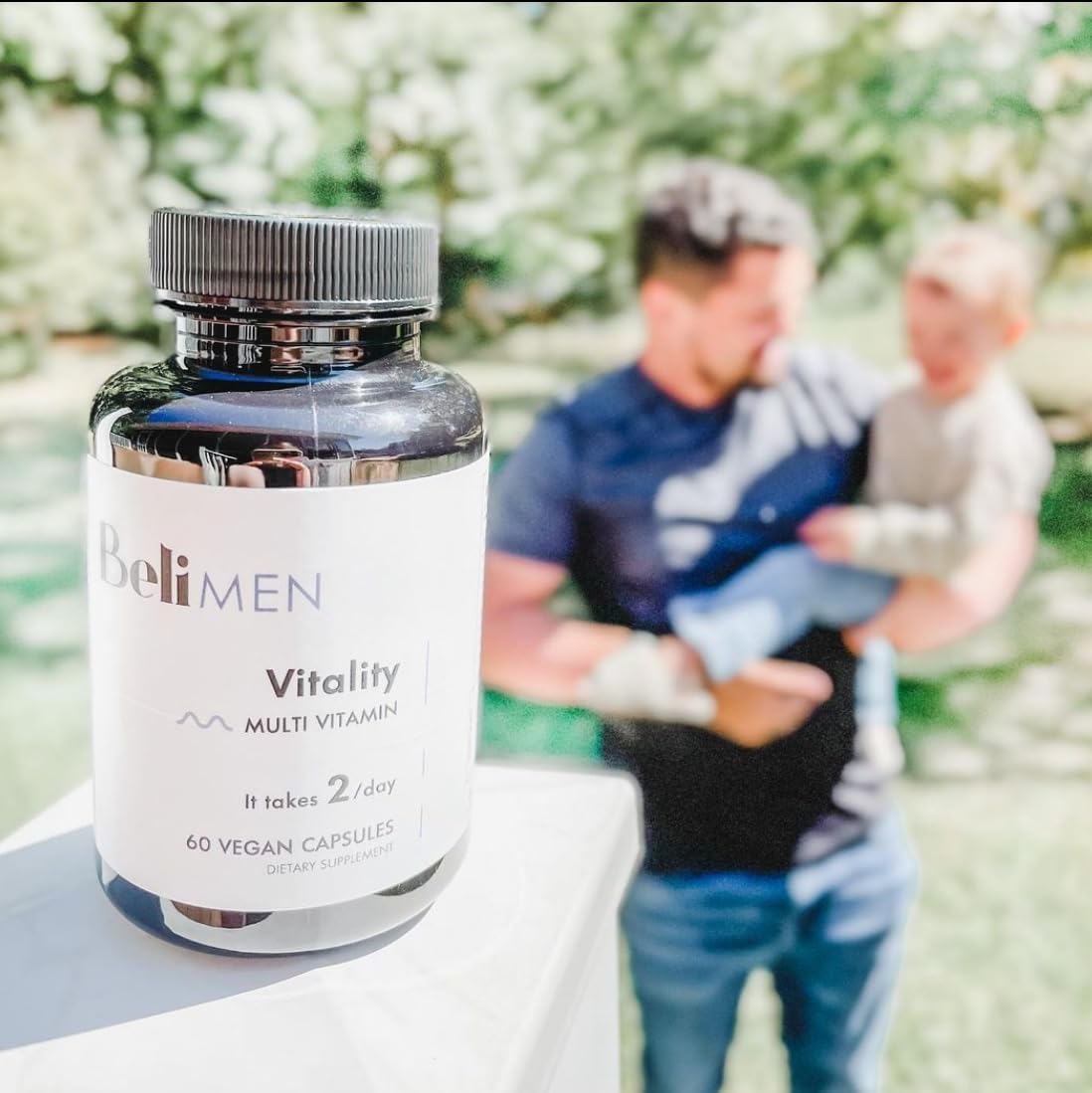 Beli Men Prenatal Multivitamin – Preconception Fertility Support with Vitamin E, B6, B12, Zinc, Folate & CoQ10, 60 Capsules (30-Day Supply) - görsel 5