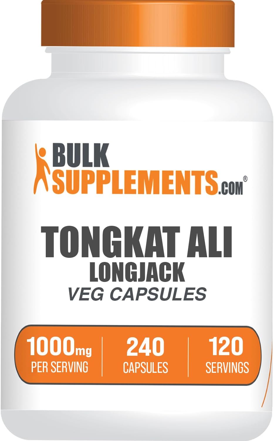 BulkSupplements Longjack Extract Capsules - Tongkat Ali, 120 Veg Capsules - görsel 6