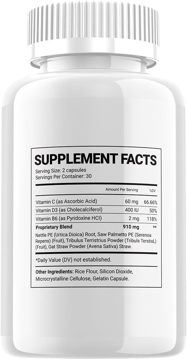 UroSync Supplement for Men – Advanced Energy & Urinary Support (60 Capsules) - görsel 5