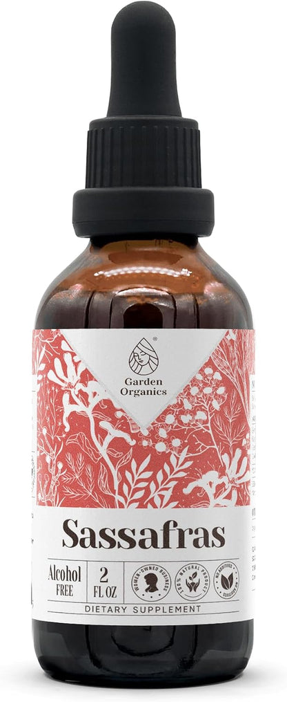 Sassafras Alcohol-Free Natural Tincture Extract, Liquid Drops (120 ml)