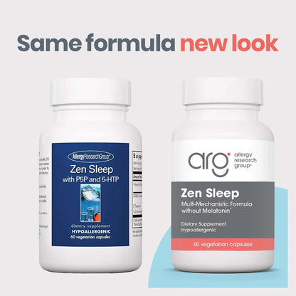 Nutricology ZenMind Night-time - GABA & L-Theanine Supplement for Relaxation and Sleep Support