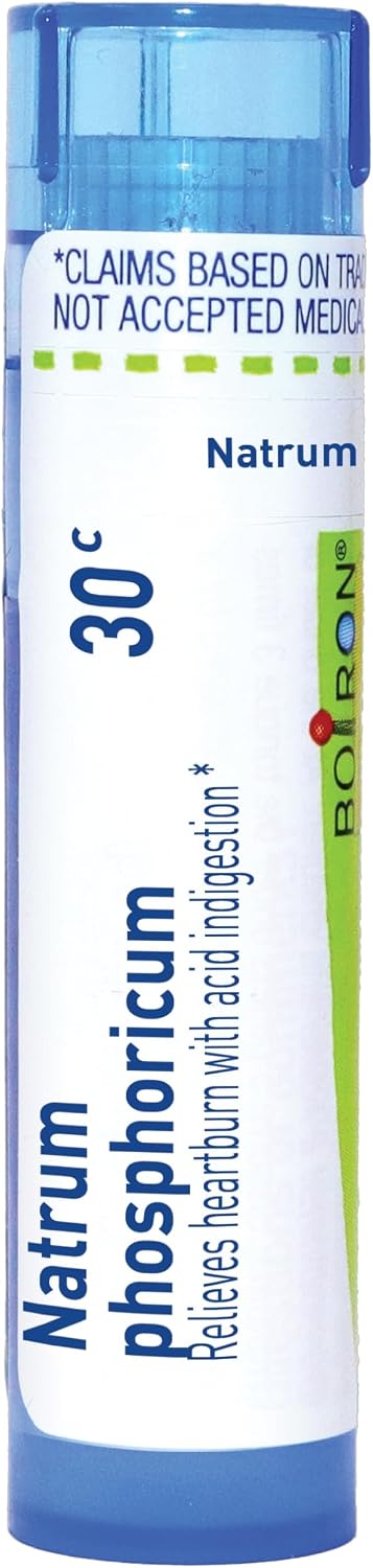 Boiron Natrum Phosphoricum 30C Pellets for Heartburn and Acid Indigestion - görsel 1