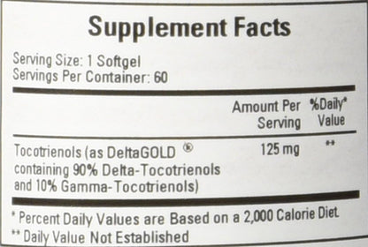 Ecological Formulae - Annatto Tocotrienols 125 mg 60 Softgels