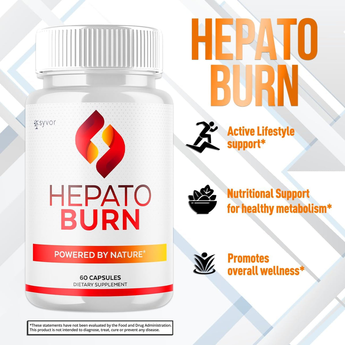 Hepato Burn Capsules (2 Pack) – All-Natural Energy & Fitness Supplement - görsel 4