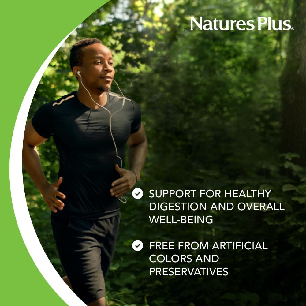 NaturesPlus Papaya Enzyme Chewable Tablets - 180 Tablets - görsel 4
