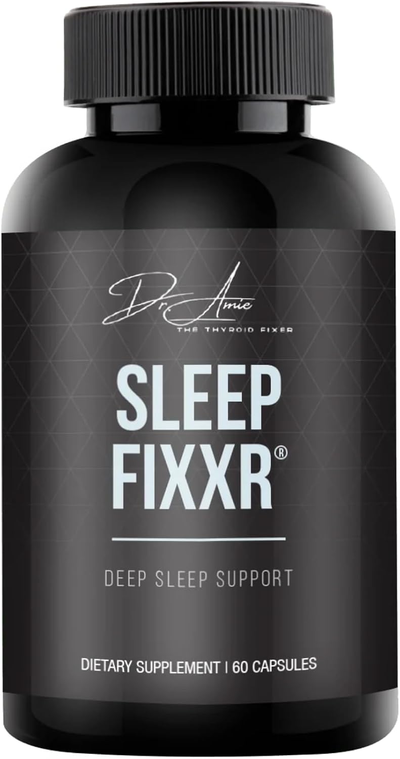 Sleep Support by Dr. Amie | with Melatonin, Inositol, and Magnesium | 30 Day Supply, 60 Capsules - görsel 1